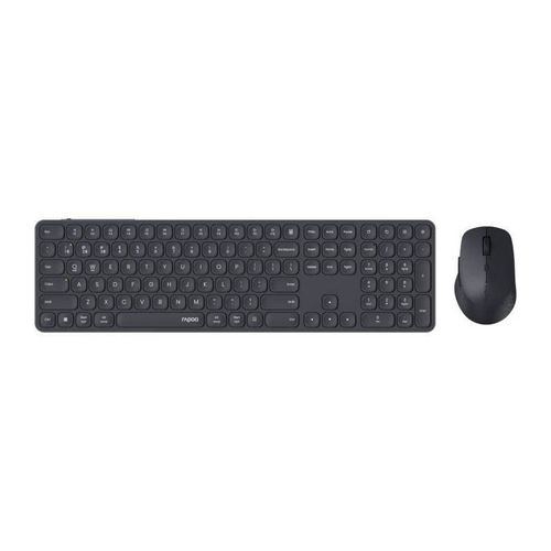 Ensemble Clavier-Souris - RAPOO - 9810M - Sans-fil - Multimode - Dark Grey