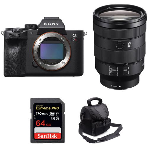 Sony ALPHA 7R IV + FE 24-105 mm F4 G OSS + SanDisk 64GB Extreme PRO UHS-I SDXC 170 MB/s + Sac | Garantie 2 ans