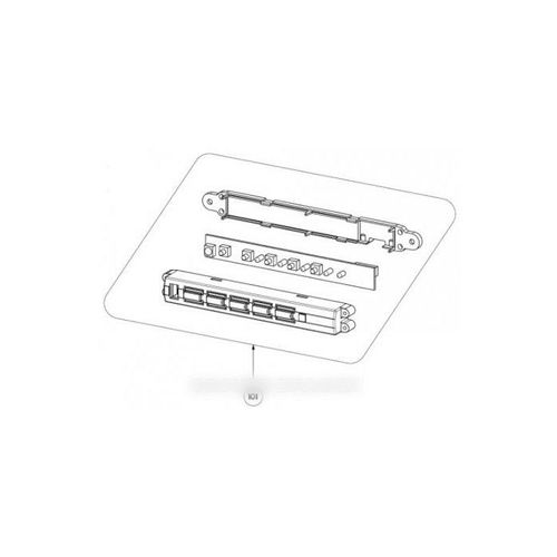 Carte De Commande Avec Boitier Pour Hotte Roblin