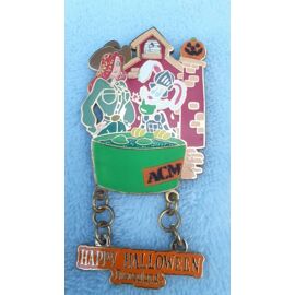 Rare Pins Disney Disneyland Usa Jessica & Roger Happy Halloween