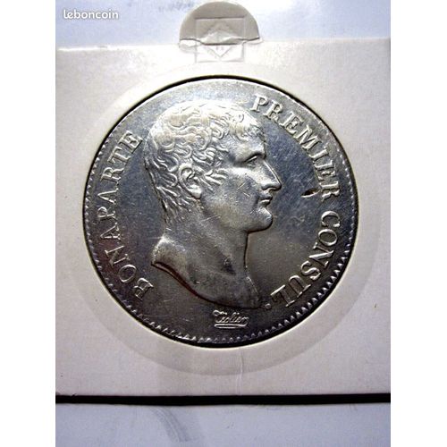 Très Rare Magnifique Ecu 5 Francs An 12 A Etat Sup Bonaparte 1er