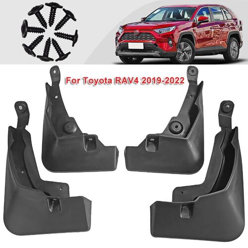 Garde-Boue Pour Toyota Rav4 2019 ¿ 2022, 4 Pièces/Ensemble, Garde-Boue Pour Roues Avant Et Arrière