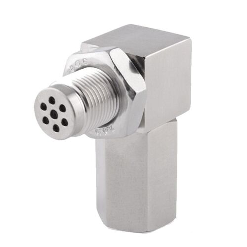 Prolongateur De Capteur D'oxygène Universel, Adaptateur À 90 Degrés M18 X 1,5, Entretoise De Capteur D'oxygène En Alliage D'aluminium, Facile À Installer