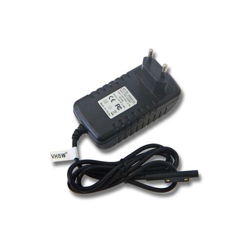 vhbw Adaptateur secteur 220V, chargeur tablette, netbook, remplacement pour Microsoft 1735, 1736, 1706, 1800