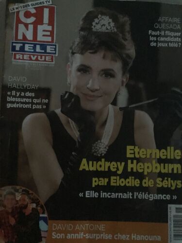 Cinetelerevue Belge 18 Audrey Hepburn David Hallyday Jean-Pierre Marielle Gauvain Sers Shy¿M