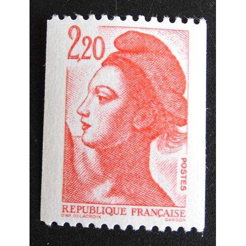 Timbre Neuf ** De France Liberte Delacroix N°2379b