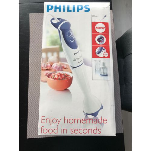 Philips HR1363 - Mixeur à main - 0.5 litres - 600 Watt - lavande/blanc