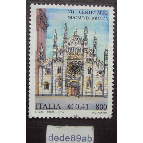 Italie.. Italia . Roma 2000 . V I I Centenario Duomo Di Monza .