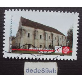 France.. Ensemble Sauvons Notre Patrimoine.Stéphane Bern.Abbaye De Longuay . Grand Est . Oblitéré