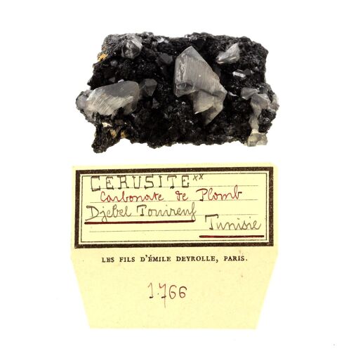 Cerusite. 187.0 Ct. Djebel Touireuf, Tunisie.