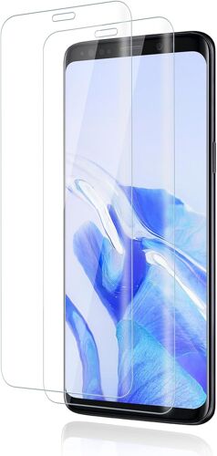 KAL-Lot De 2 Films De Protection D'Écran En Verre Blindé Pour Samsung Galaxy S9, Dureté 9H, Toucher Sensible, Sans Bulles, 0,33 Mm, Résistant Aux Rayures, Verre De Protection Transparent Compatible A