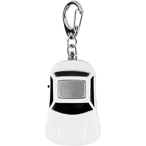 Kal-Outil De Recherche De Clés, Mini Localisateur De Clés Anti-Perte En Forme De Voiture, Système De Contrôle Du Bruit Du Sifflet Du Trousseau Avec Voyant Fashlight Pour Portefeuilles/Voiture/Animaux