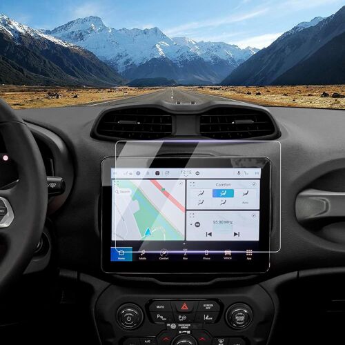 Kal-Pièces Compatible Avec Jeep Renegade Bu 2024 2025 Film De Protection Pour Écran De Navigation 10,1 Pouces 6h Anti-Rayures Film De Nanométrique Accessoires Renegade Bu