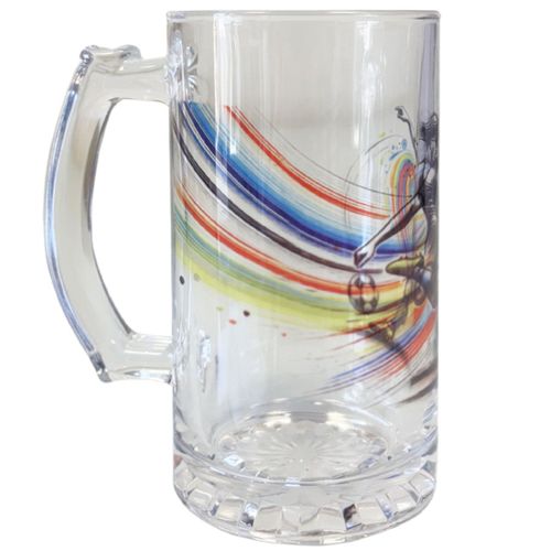 Chope À Bière Football  470 Ml