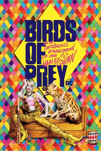 Birds Of Prey (Harley's Hyena) - Robbie Margot - 61x91,5cm - Affiche / Poster - Envoi En Tube