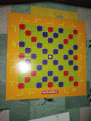 Plateau Scrabble Junior 2 Faces Pièce D'origine