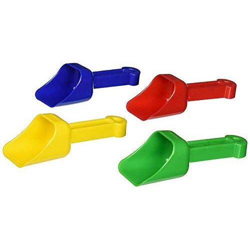 Miniland Educational - Baby Scoops 5 78, Set Of 4 Shovels, Assorted Colors Sand Toy For Kids