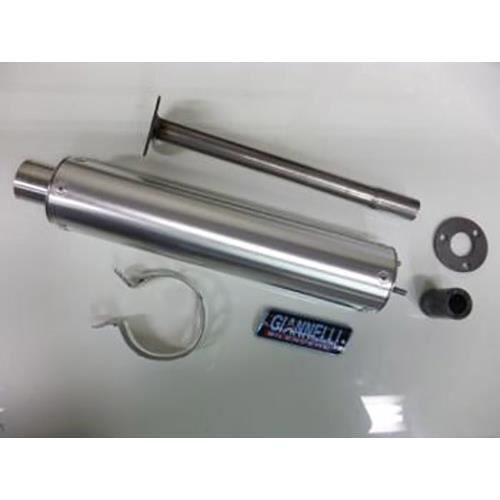 Silencieux De Pot D' Échappement Giannelli Pour Moto Derbi 125 Gpr 2004 À 2008