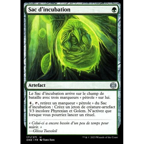 Sac D'incubation - Magic - Tous Phyrexians - U - 171/271