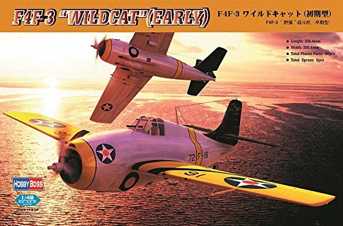 Hobby Boss F4f-3 Wildcat (Early) Airplane Model Building Kit-Hobby Boss