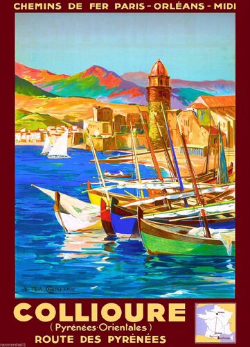 Affiche Collioure