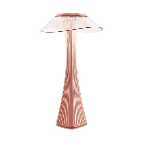 Lampe De Bureau Usb À Intensité Variable, Lampe De Chevet Rechargeable - Veilleuse Tactile Led Or Rose 3 W, Lampe De Bureau Design Sans Fil, Veilleuse Moderne Pour Chambre D'enfant Et