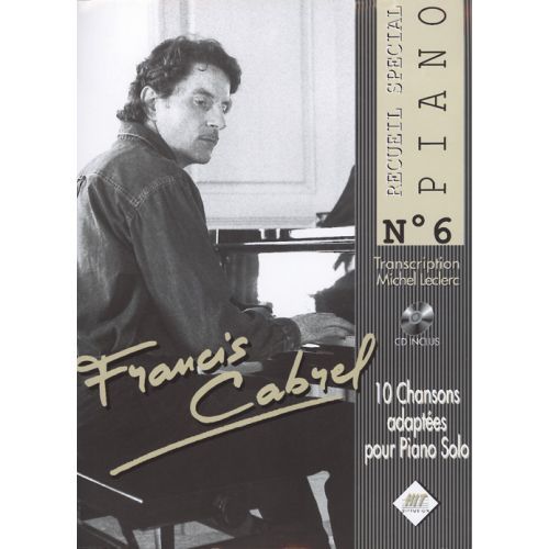 Cabrel Francis  Special Piano N6  Cd  Piano