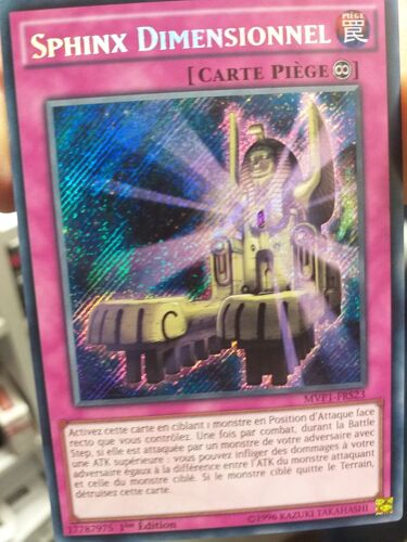 Yu-Gi-Oh! - Mvp1-Frs23 - Sphinx Dimensionnel - Secret Rare