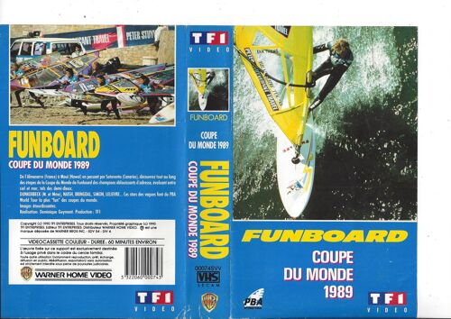 Funboard Coupe Du Monde 1988 Et 1 Ere Partie 1989