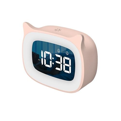 Réveil éducatif pour enfants, veilleuses LED, pendule, horloges de crèche, sommeil des enfants, réveil lumineux jour/nuit pour enfants, réveil snooze 5
