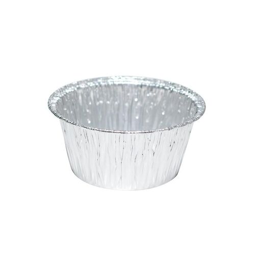 Lot de 10 bacs de récupération ronds en aluminium pour barbecue (8 x 3,5 x 5,5 cm) - Compatibles avec de nombreux modèles de barbecue courants équipés de bacs de récupération ronds - Bacs de récupération jetables Char-Broil Landmann