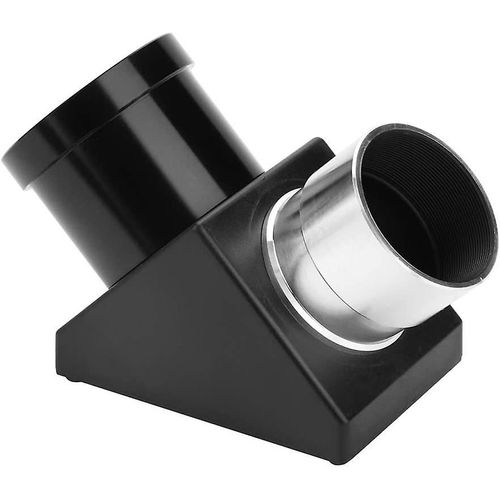 Adaptateur diagonal à 90 degrés de 1,25 pouce pour prisme positif à érection, image miroir optique pour accessoires d'oculaire de télescope