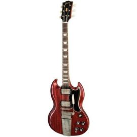 Custom Shop Historic Reissue 1964 Sg Standard Reissue Wsur  Maestro Vibrola Vos Cherry Red