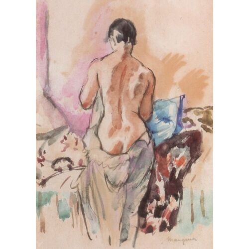 Carton D'invitation De L'exposition De Henri Manguin À L'hotel Simiane, Gordes, Le 12 Juin 2009