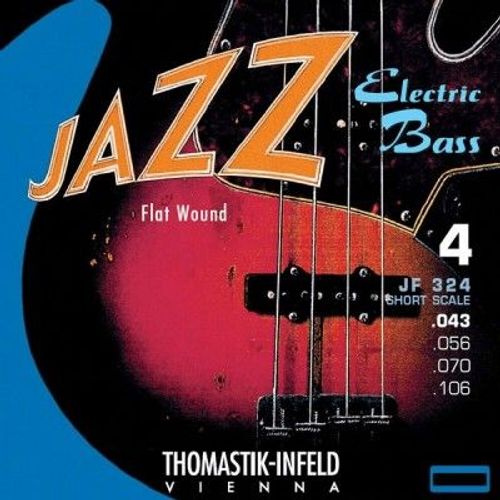 Jazz Flat Wound Short Scale 43106