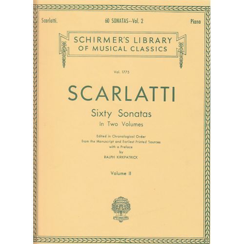Scarlatti D  60 Sonatas Vol 2  Clavecin Piano
