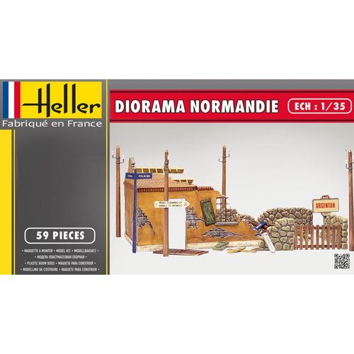 Maped Heller Joustra Diorama Ruines Normandes