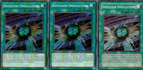 3x Diffusion Ondulatoire - Dpyg Fr023