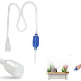 Aspirateur D'aquarium - Siphon Et Pompe À Eau Avec Filtre À Gravier