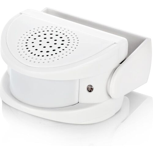 Sonnette sans fil, détecteur de mouvement avec alarme sonore pour porte/entrée/maison et magasin/bureau, alarme de sécurité