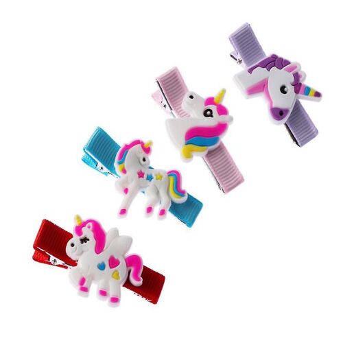 Épingle À Cheveux Licorne Arc-En-Ciel - Épingle À Cheveux Sur Le Thème De La Licorne Pour Les Fournitures De Fête D'anniversaire 