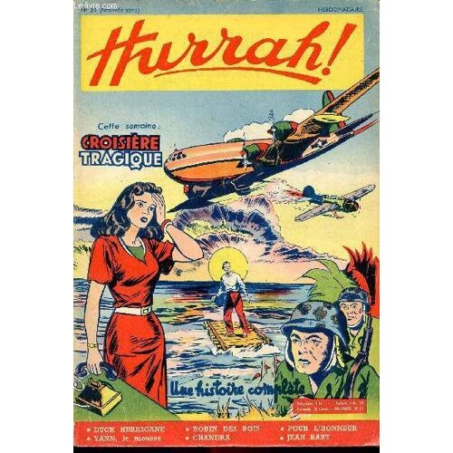 Hurrah ! - Nouvelle Série - N° 21 - 13 Mars 1954 - Croisière Tragique