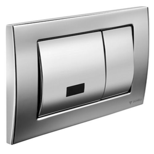 Plaque déclenchement électronique chasse 2 volumes WC MONTUS FIELD E SCHELL