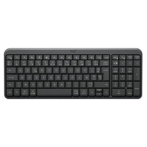 Logitech K250 - Clavier - sans fil - Bluetooth LE - AZERTY - Français - graphite