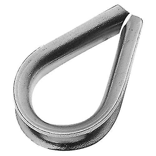 Cosse coeur M5 | Protection de câble en acier galvanisé | Diamètre du câble en acier 5 mm | Lot de 25