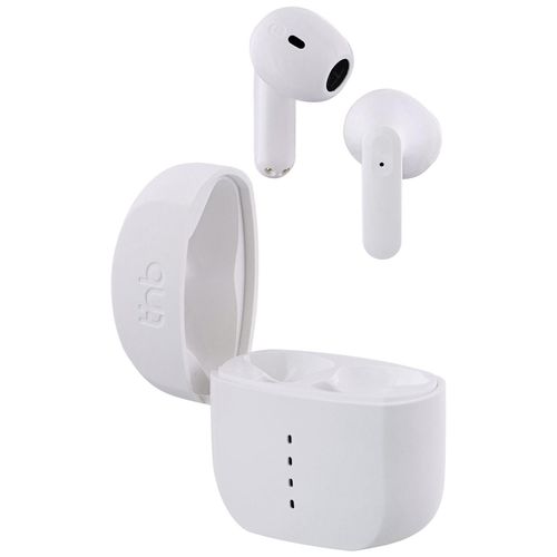 T'nB ZIP - Écouteurs sans fil avec micro - embout auriculaire - Bluetooth - blanc