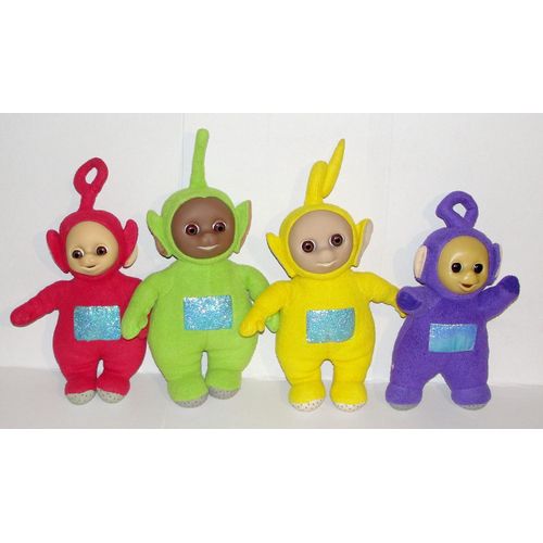 Teletubbies Lot Des 4 Peluches Bout Chou Telford Tf1 Tomy 98 De 24 A 27 Cm