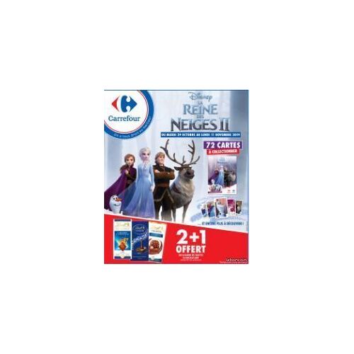 Cartes Carte Reine Des Neiges Carrefour