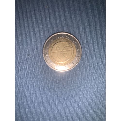Pièce Rare 2€ Bonhomme Uem 1999-2009