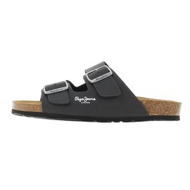 Claquettes Mules Pepe Jeans Bio M Double Kansas Noir